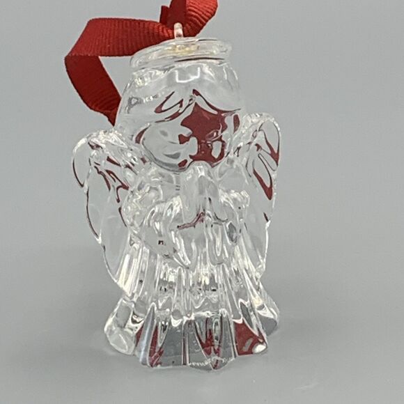 Marquis Waterford Crystal Angel Christmas Tree Ornament Made in Germany Seasonal - Picture 4 of 9